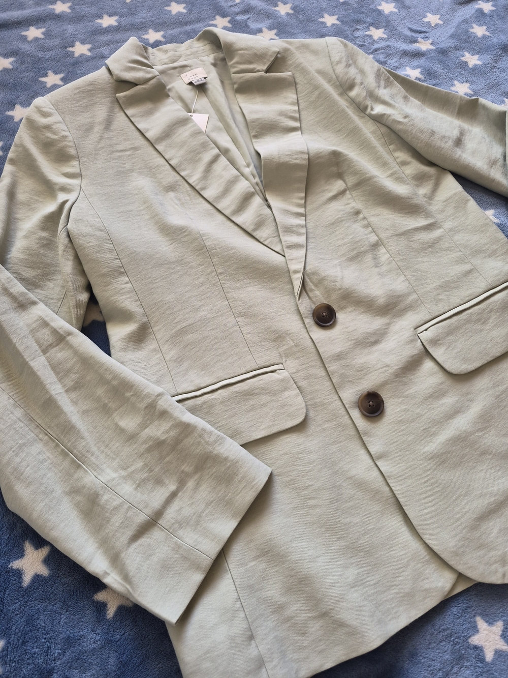 a new day Light Sage Tailored Blazer